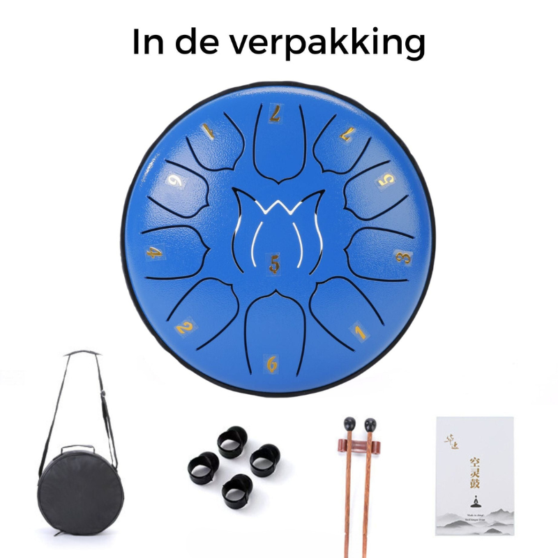 Harmonii Klank Oase™ - Stalen Drums voor Muzikale Meditatie en Creatieve Expressie