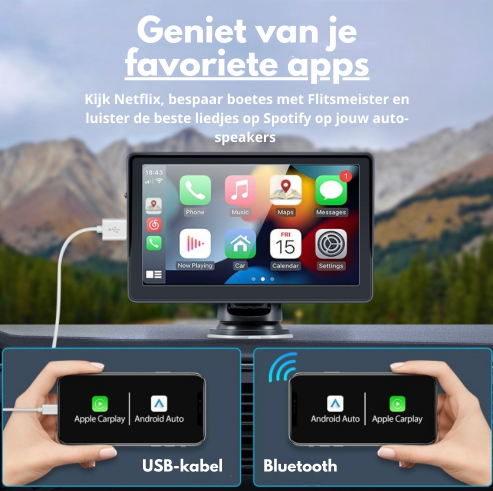 DriveConnect Pro™ - Voor Carplay in iedere auto!