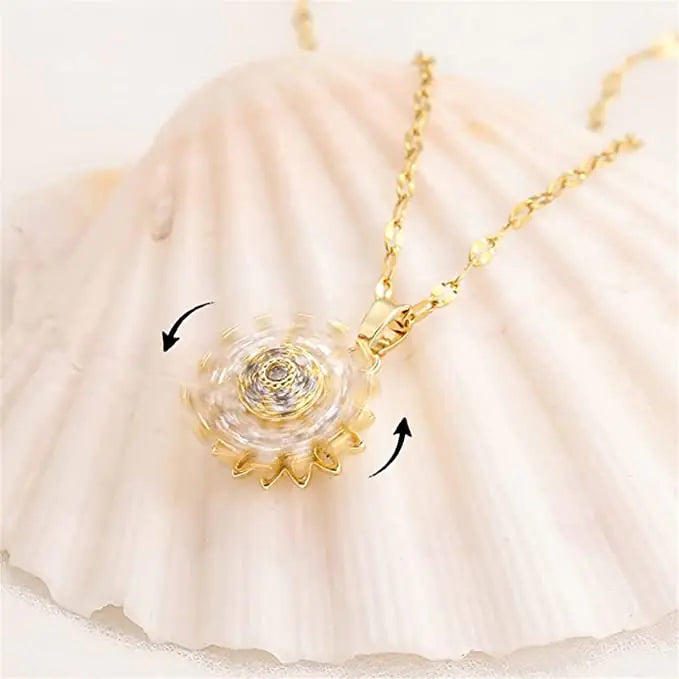Draaibare Bloem Ketting